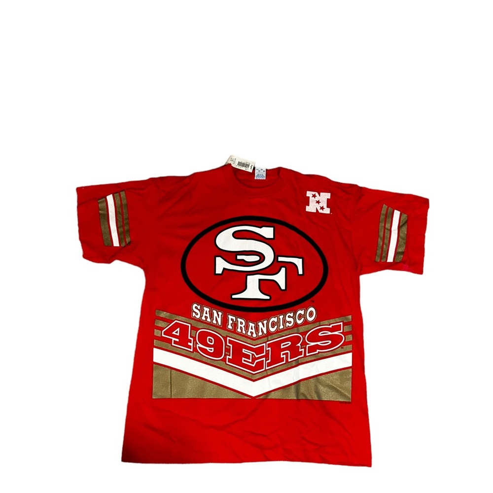 Vintage 1995 San Francisco 49ers 90s Jersey T Shirt NFL 2XL New with tags! USA